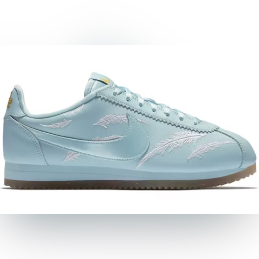 Nike *NWOB* Women's Classic Cortez Ocean Bliss Feather Sneakers - Picture 3 of 12